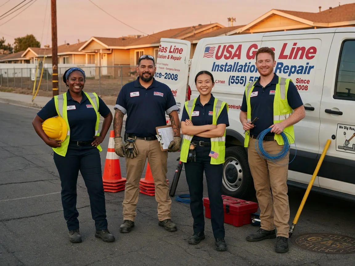Gas Line Installation company in Eckert, CO